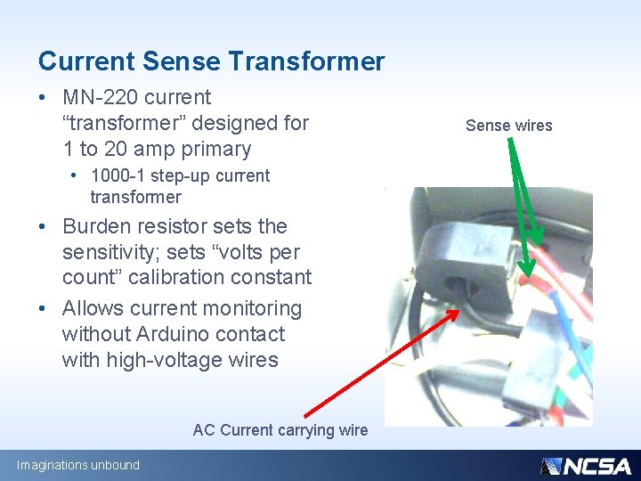 Current Sense Transformer • MN-220 current “transformer” designed for 1 to 20 amp primary