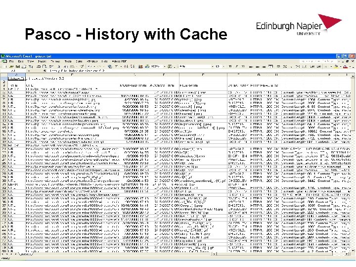 Pasco - History with Cache Pasco - History with Cache