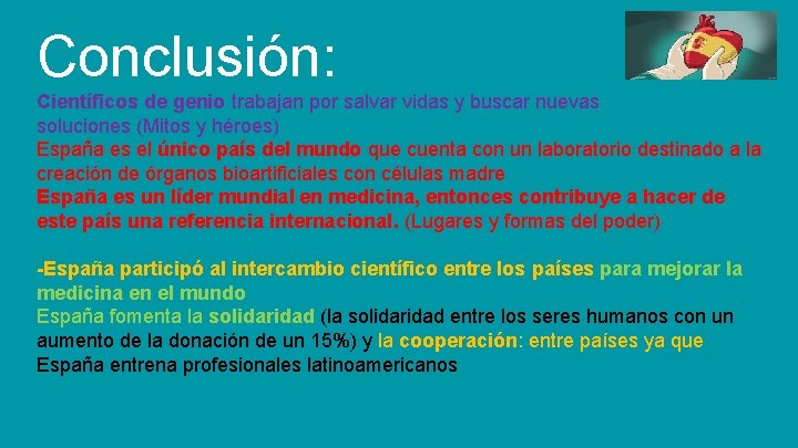 Conclusión: Científicos de genio trabajan por salvar vidas y buscar nuevas soluciones (Mitos y