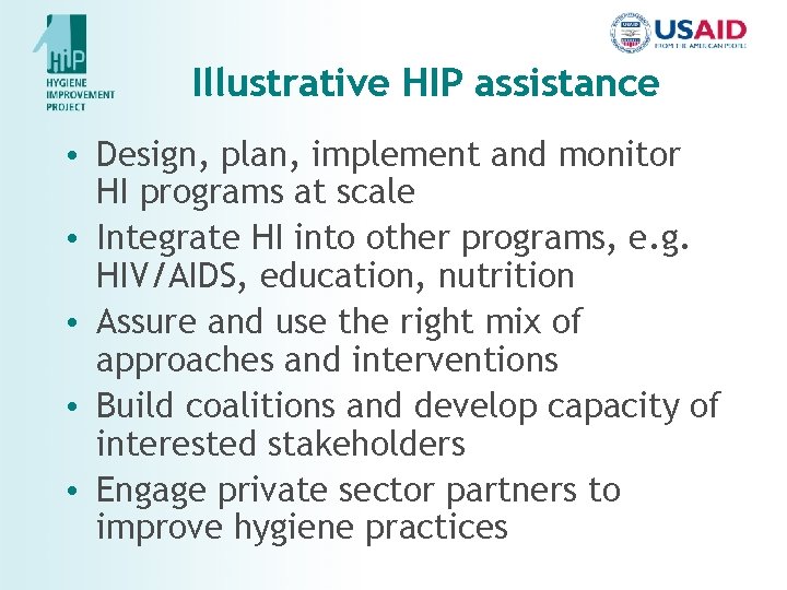 Hipp Program Pa Brochure.pdf Hygiene Improvement Project HIP Add picture Why Hygiene