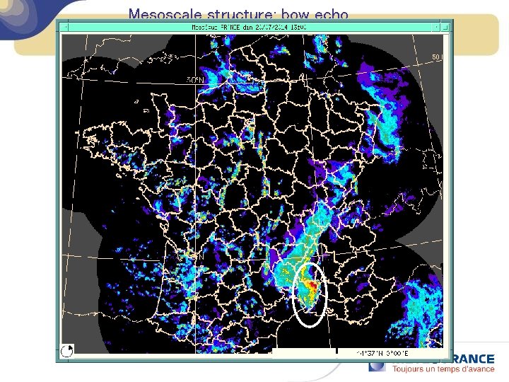 Mesoscale structure: bow echo 