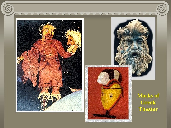 Masks of Greek Theater 