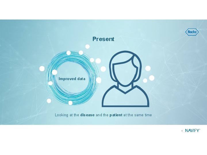 Present Improved data Looking at the disease and the patient at the same time Present Improved data Looking at the disease and the patient at the same time