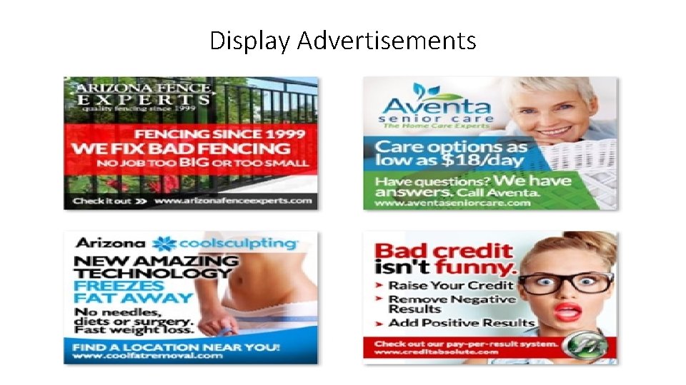 Display Advertisements 