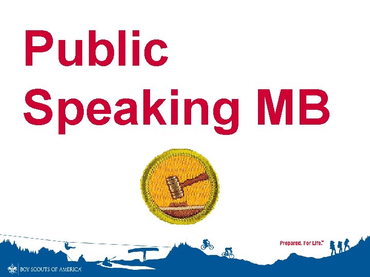 Public Speaking MB 