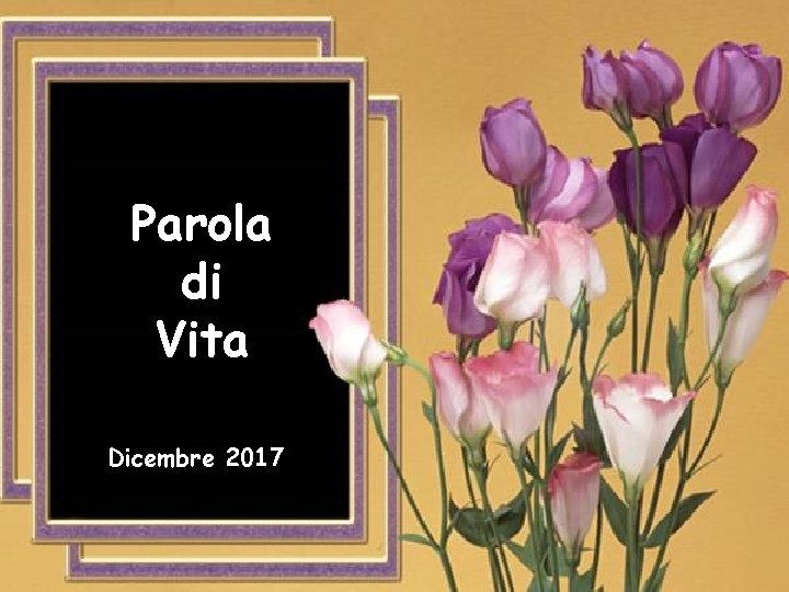 Parola di Vita Dicembre 2017 