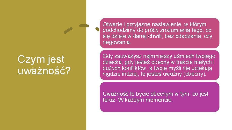 Otwarte i przyjazne nastawienie, w którym podchodzimy do próby zrozumienia tego, co się dzieje