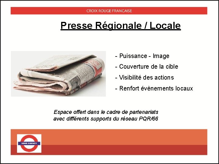 Presse Régionale / Locale - Puissance - Image - Couverture de la cible -