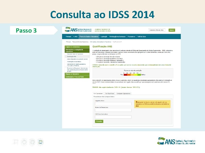 Consulta ao IDSS 2014 Passo 3 