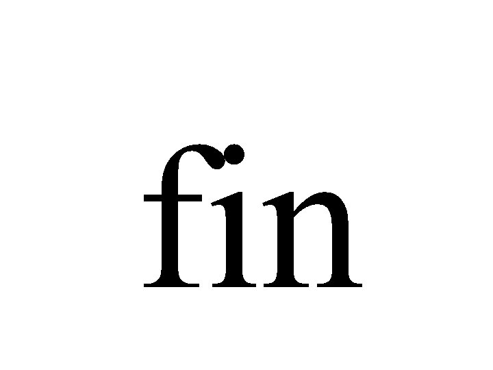 fin 