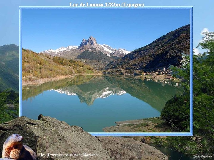 Lac de Lanuza 1283 m (Espagne) . 