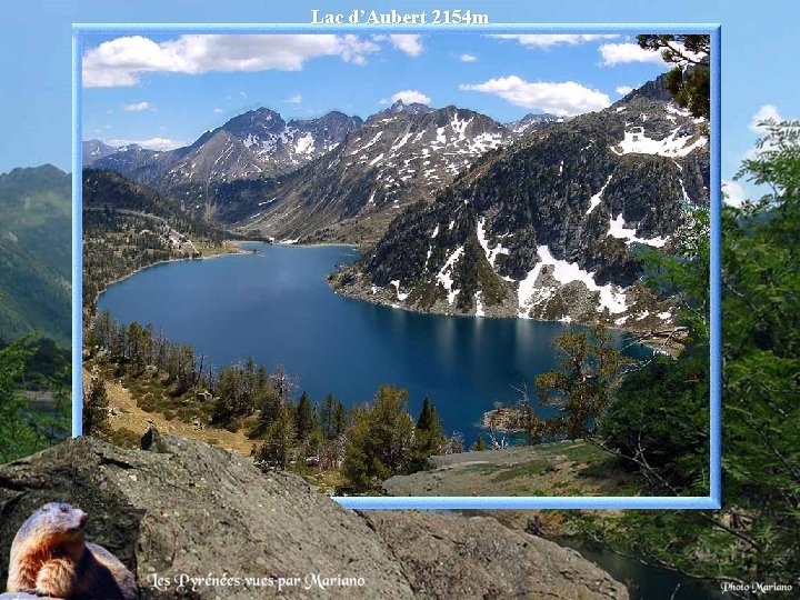 Lac d’Aubert 2154 m . 