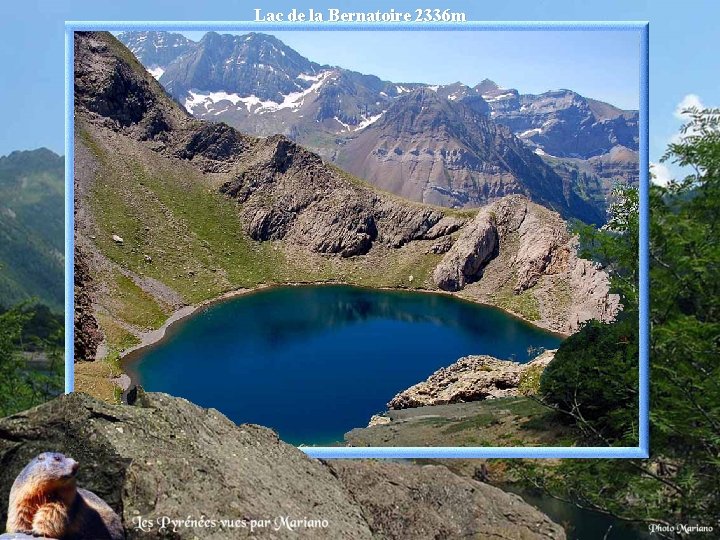 Lac de la Bernatoire 2336 m . 