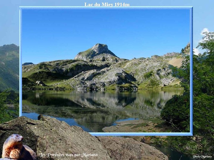 Lac du Miey 1914 m . 