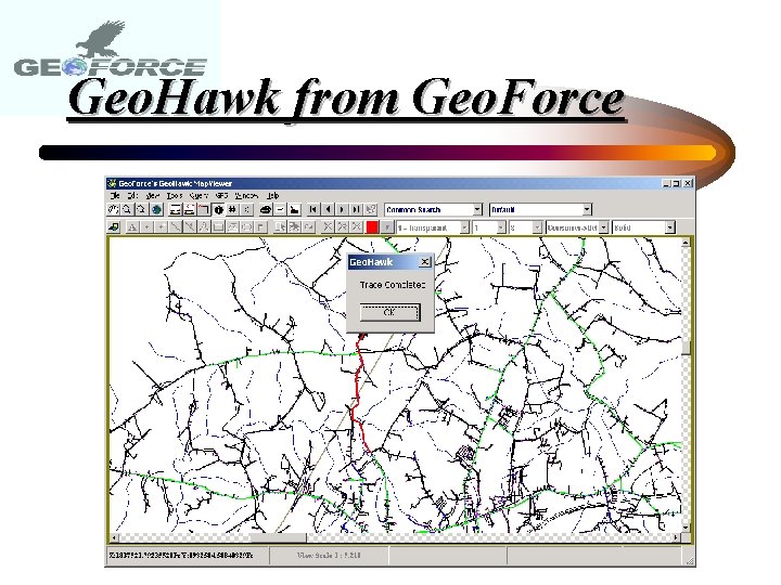 Geo. Hawk from Geo. Force Information Tools such as Identifying Features Now Click on