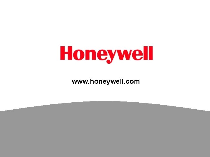 www. honeywell. com 