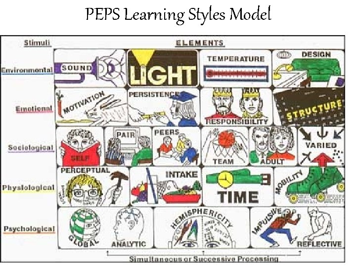 PEPS Learning Styles Model 