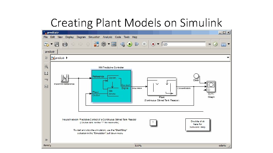 Creating Plant Models on Simulink 