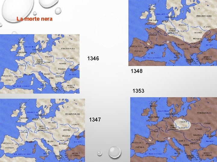 La morte nera 1346 1348 1353 1347 