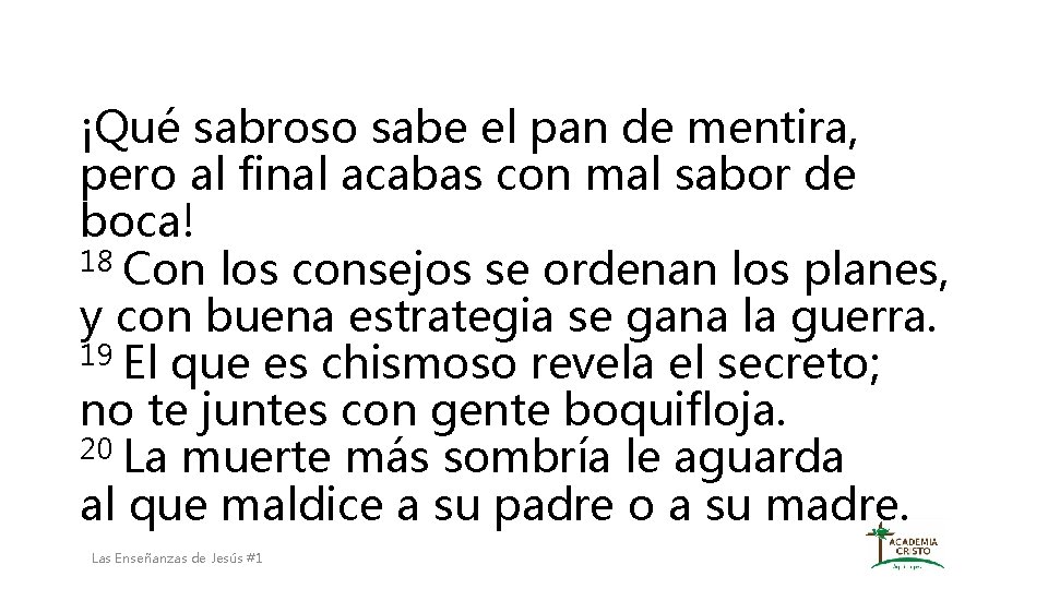 ¡Qué sabroso sabe el pan de mentira, pero al final acabas con mal sabor