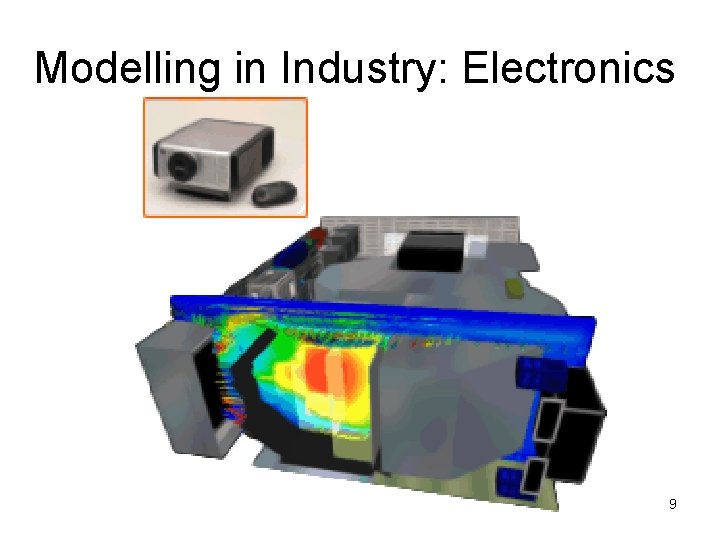 Modelling in Industry: Electronics 9 Modelling in Industry: Electronics 9