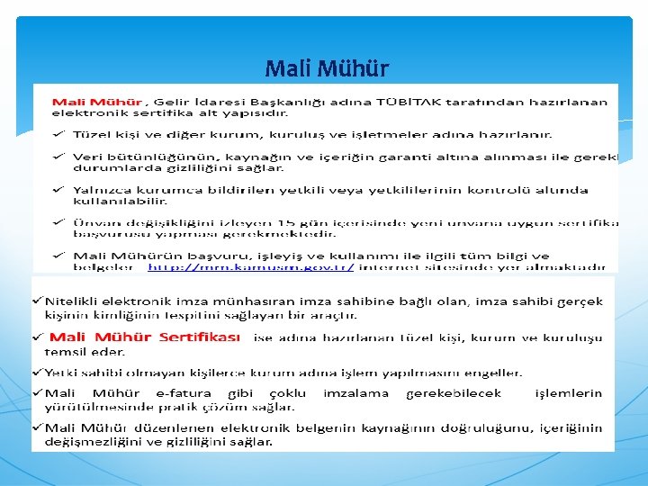 Mali Mühür Nedir 