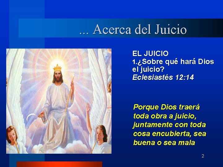 CURSO LA FE DE JESS Leccin 9 1