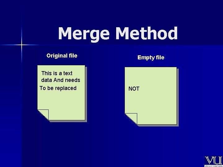 Merge Method Original file This is a text data And needs To be replaced Merge Method Original file This is a text data And needs To be replaced