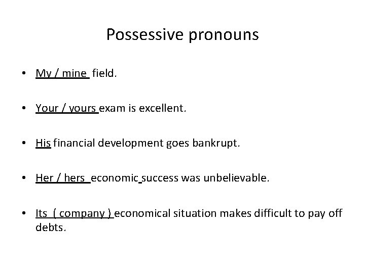 Exercises 4 Technical English 1 Indefinite pronouns Everybody