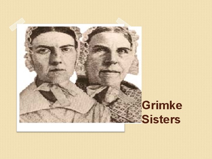 Grimke Sisters 