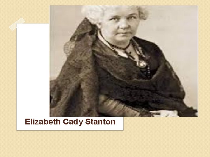 Elizabeth Cady Stanton 