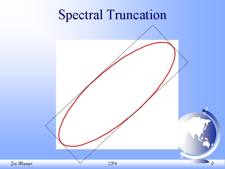 Spectral Truncation Zvi Wiener CF 4 9 