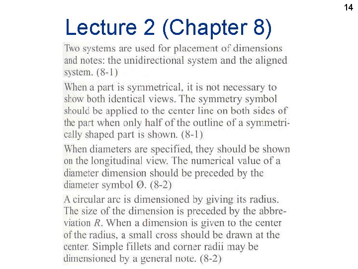 14 Lecture 2 (Chapter 8) 