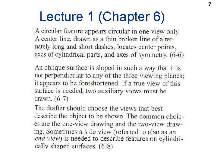7 Lecture 1 (Chapter 6) 