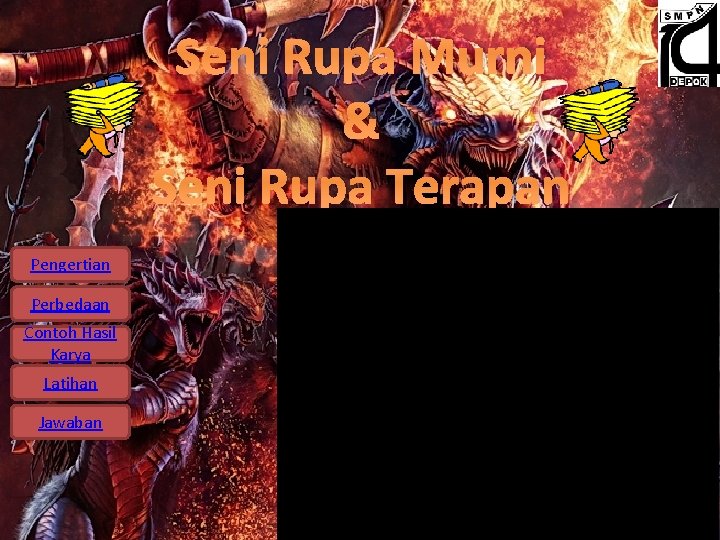 Seni Rupa Murni & Seni Rupa Terapan Pengertian Perbedaan Contoh Hasil Karya Latihan Jawaban