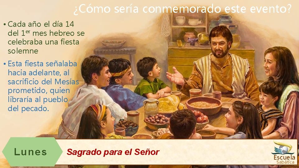 ¿Cómo sería conmemorado este evento? • Cada año el día 14 del 1 er