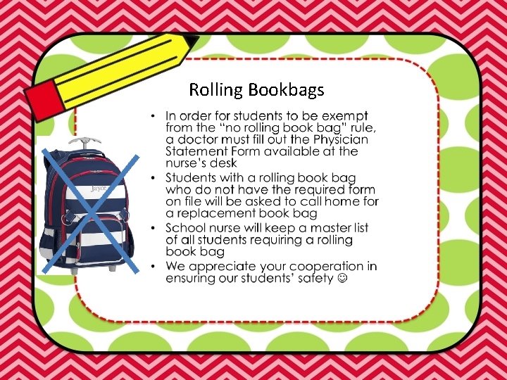 Rolling Bookbags 