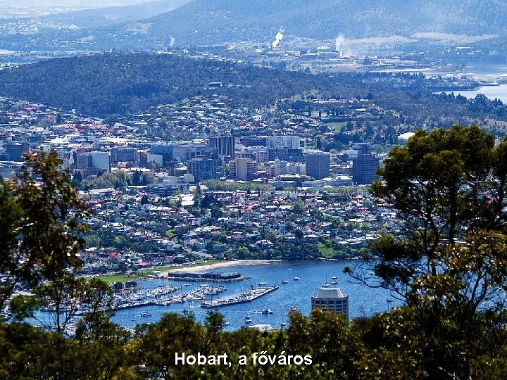 Hobart, a főváros 