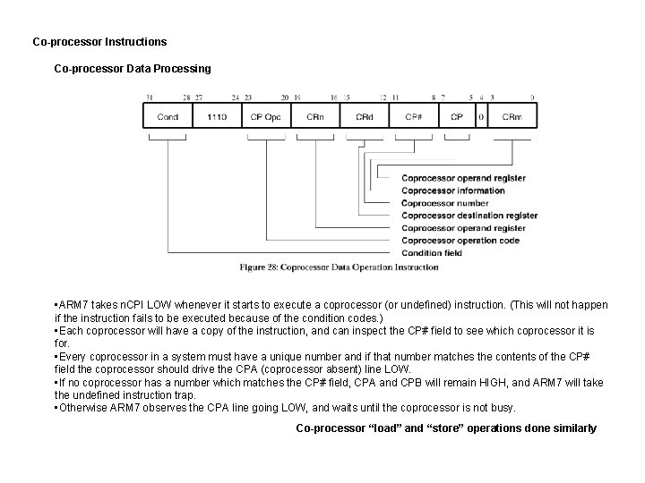 Arm Data Path ARM 7 Datapath Major features Has BIGEND input