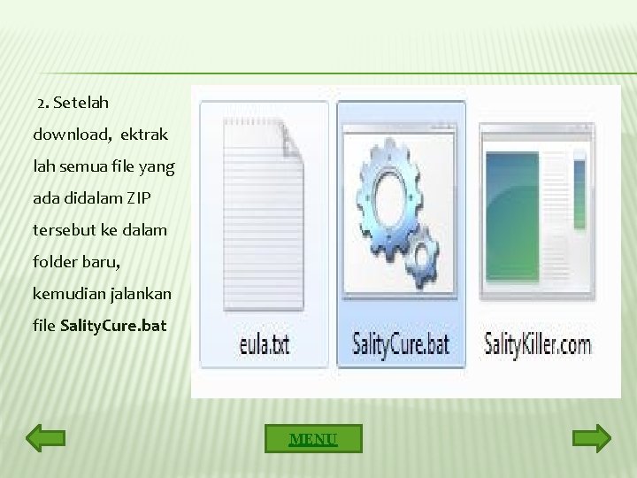 2. Setelah download, ektrak lah semua file yang ada didalam ZIP tersebut ke dalam