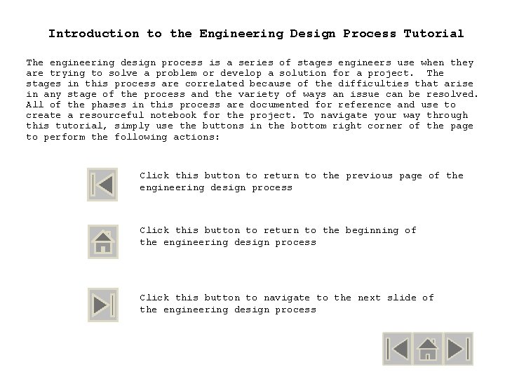 ENGINEERING DESIGN PROCESS How engineers create solutions to