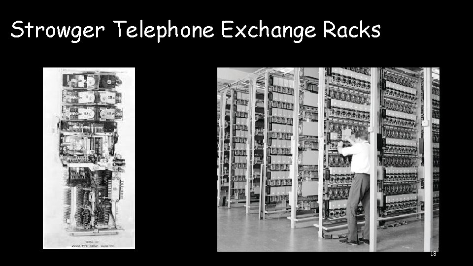 Strowger Telephone Exchange Racks The Module The Can 18 