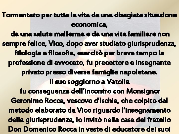 Tormentato per tutta la vita da una disagiata situazione economica, da una salute malferma