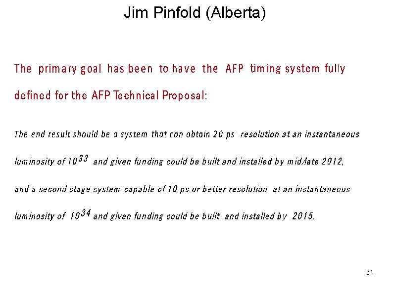 Jim Pinfold (Alberta) 34 