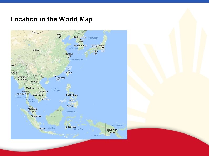 Location in the World Map 