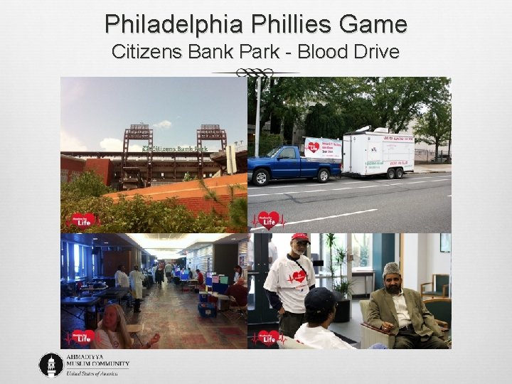 Philadelphia Phillies Game Citizens Bank Park - Blood Drive 