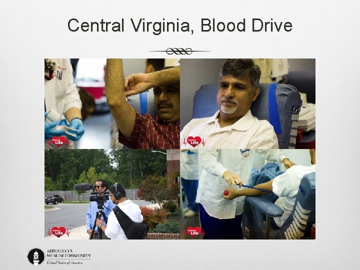 Central Virginia, Blood Drive 