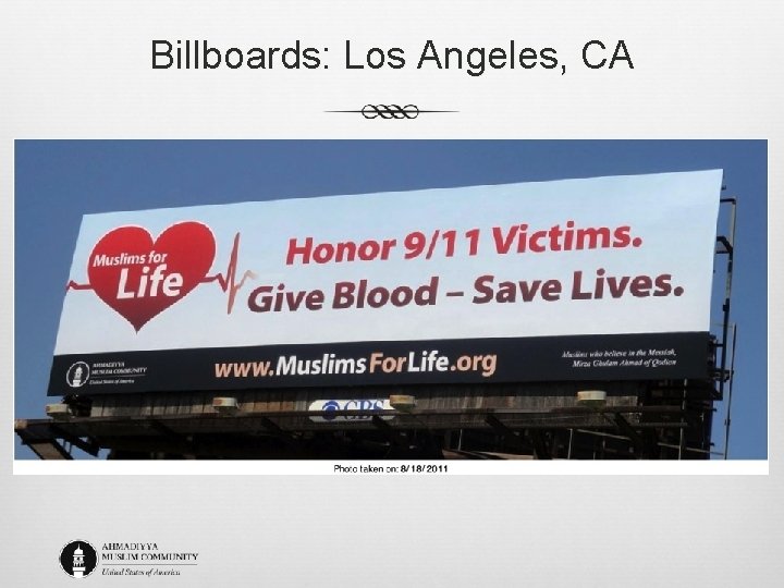 Billboards: Los Angeles, CA 