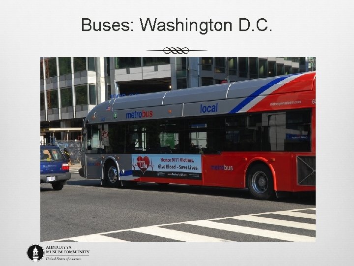 Buses: Washington D. C. 