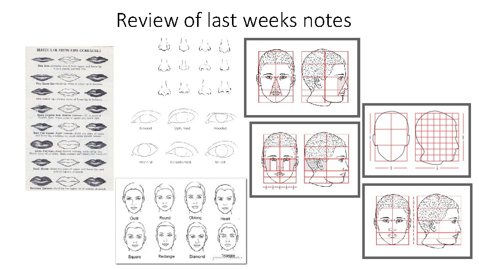 Review of last weeks notes 